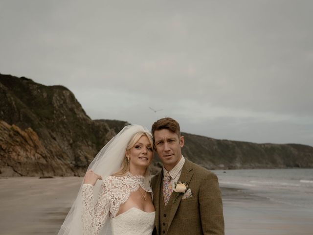 Mikki and James's Wedding in Fowey, Cornwall 76