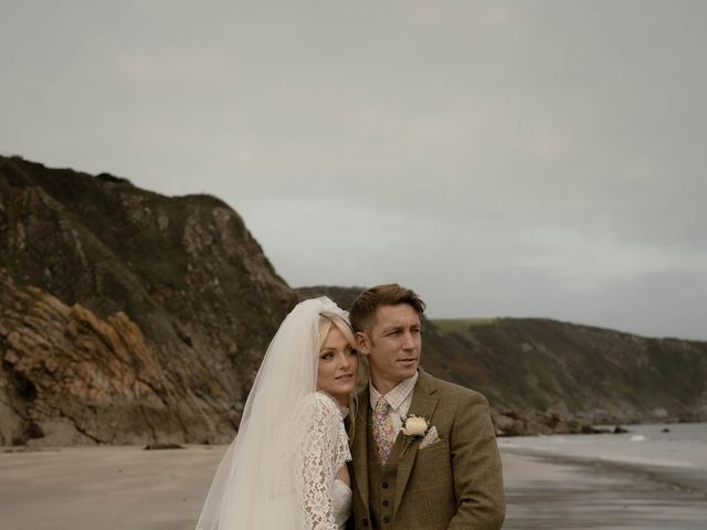 Mikki and James's Wedding in Fowey, Cornwall 78