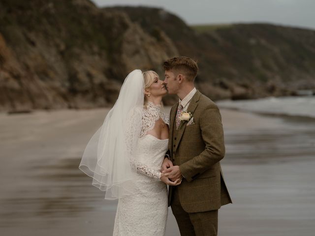 Mikki and James's Wedding in Fowey, Cornwall 82