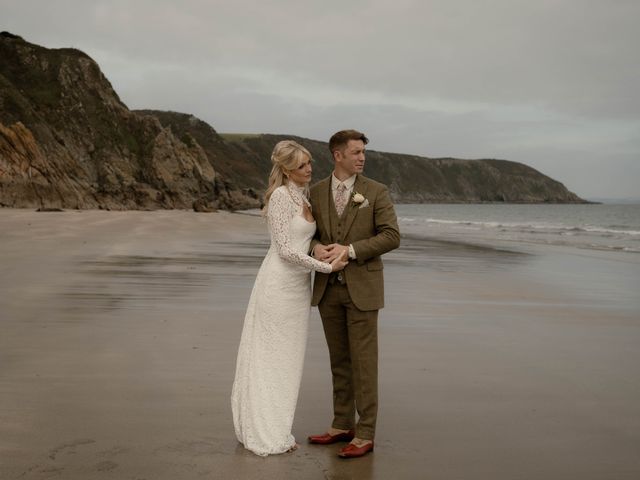 Mikki and James's Wedding in Fowey, Cornwall 87