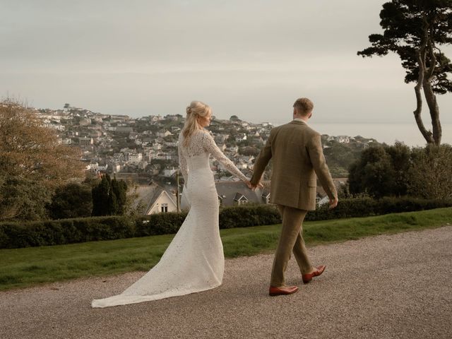 Mikki and James's Wedding in Fowey, Cornwall 133