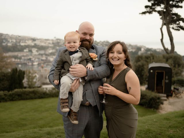Mikki and James's Wedding in Fowey, Cornwall 146