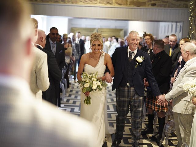 Dylan and Chloe's Wedding in Chathill, Northumberland 10