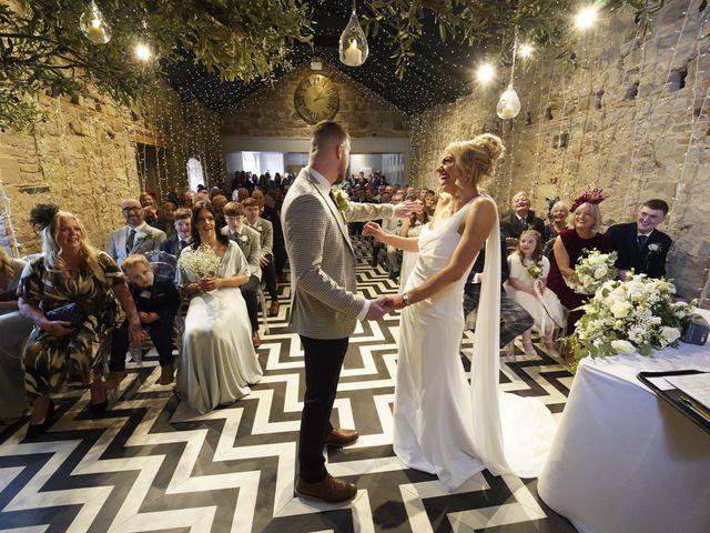 Dylan and Chloe's Wedding in Chathill, Northumberland 13