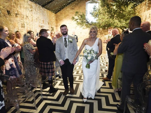 Dylan and Chloe's Wedding in Chathill, Northumberland 15