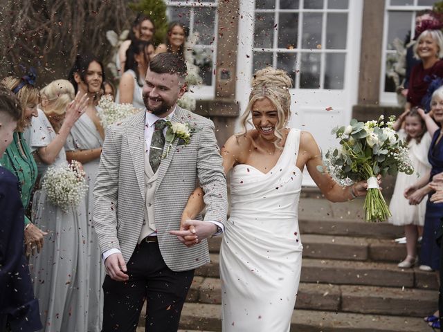 Dylan and Chloe's Wedding in Chathill, Northumberland 22