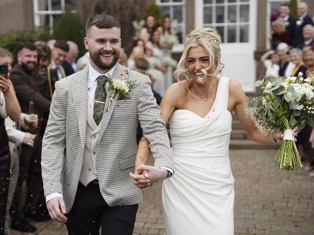 Dylan and Chloe's Wedding in Chathill, Northumberland 23