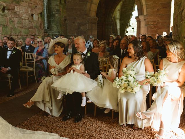 Andy and Kayleigh's Wedding in Dunbar, Lothian &amp; Borders 4