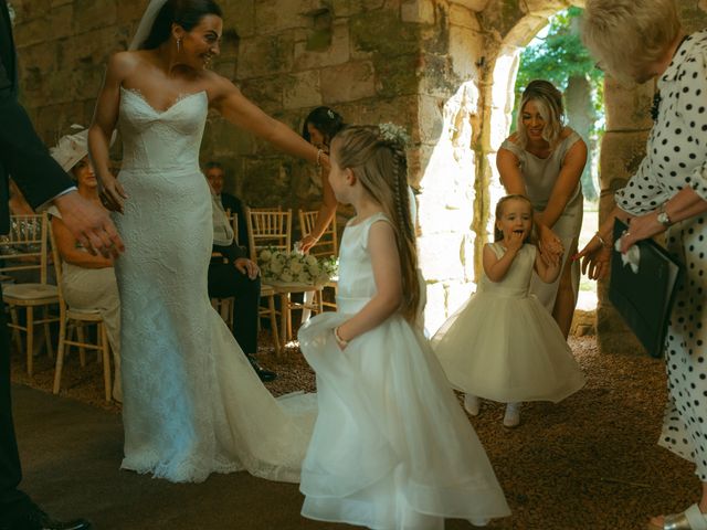 Andy and Kayleigh's Wedding in Dunbar, Lothian &amp; Borders 8