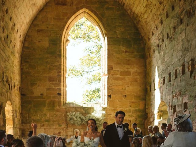 Andy and Kayleigh's Wedding in Dunbar, Lothian &amp; Borders 10