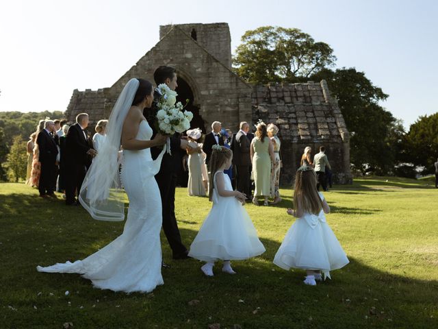 Andy and Kayleigh's Wedding in Dunbar, Lothian &amp; Borders 15