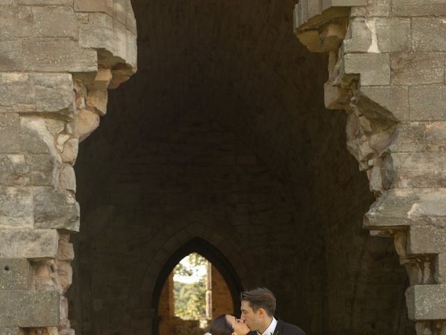 Andy and Kayleigh's Wedding in Dunbar, Lothian &amp; Borders 19