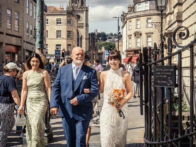 Charlie and Nichola's Wedding in Bath, Somerset 7