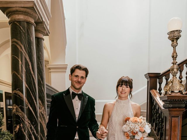 Charlie and Nichola's Wedding in Bath, Somerset 14