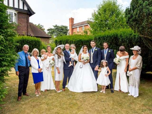 Liam and Molly&apos;s Wedding in Weybridge, Surrey 81