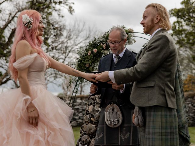 Mike and Roxy&apos;s Wedding in Oban, Argyll 13