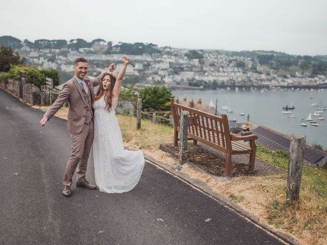 Owen and Heather&apos;s Wedding in St Austell, Cornwall 40