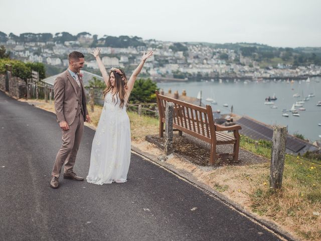 Owen and Heather&apos;s Wedding in St Austell, Cornwall 41
