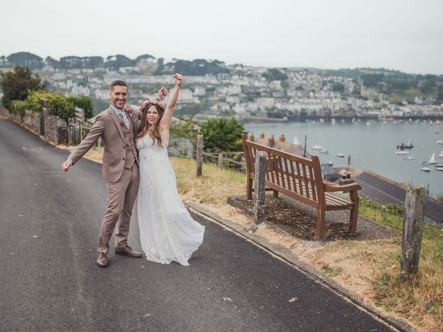 Owen and Heather&apos;s Wedding in St Austell, Cornwall 42