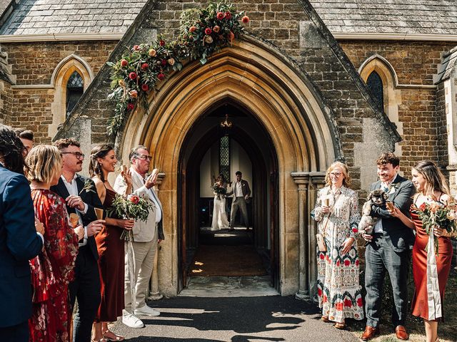 Joseph and Francesca&apos;s Wedding in Chertsey, Surrey 113