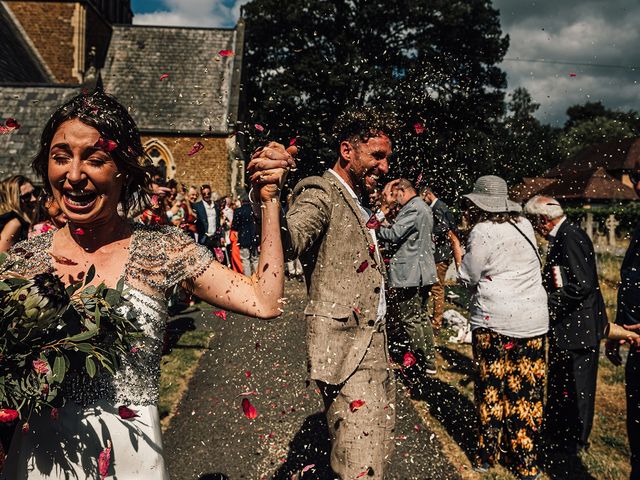 Joseph and Francesca&apos;s Wedding in Chertsey, Surrey 114