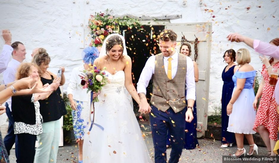 Lydia and Kieran's Wedding in Llanrwst, Conwy