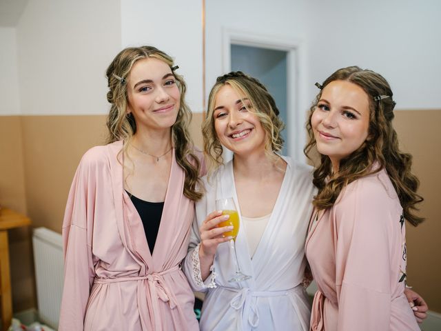 Emily and Kieran's Wedding in Swansea Valley, Powys 7