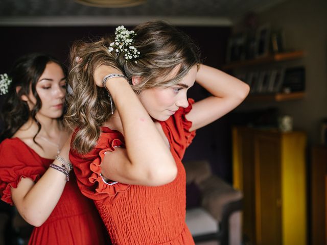 Emily and Kieran's Wedding in Swansea Valley, Powys 13