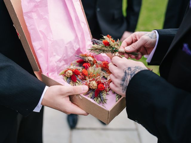 Emily and Kieran's Wedding in Swansea Valley, Powys 34