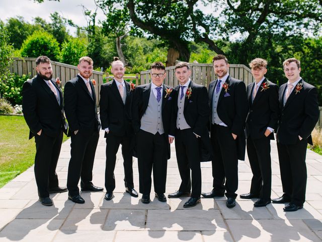 Emily and Kieran's Wedding in Swansea Valley, Powys 37