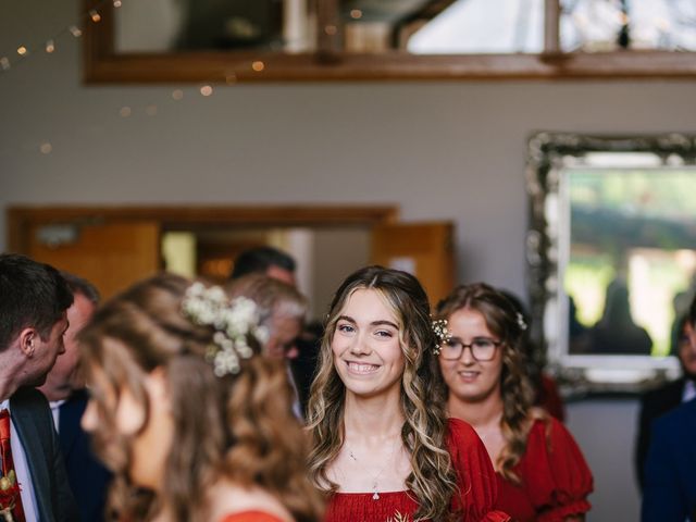 Emily and Kieran's Wedding in Swansea Valley, Powys 48