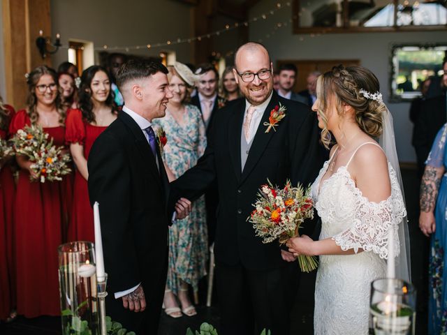 Emily and Kieran's Wedding in Swansea Valley, Powys 51