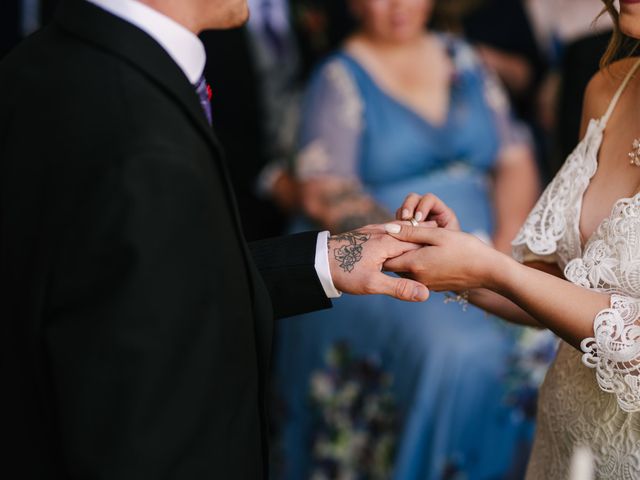 Emily and Kieran's Wedding in Swansea Valley, Powys 55