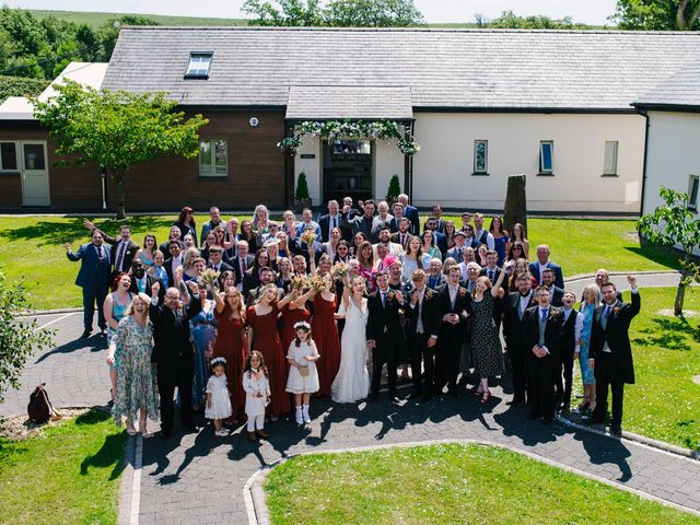 Emily and Kieran's Wedding in Swansea Valley, Powys 60