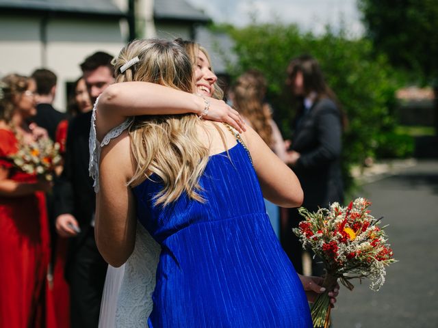 Emily and Kieran's Wedding in Swansea Valley, Powys 62