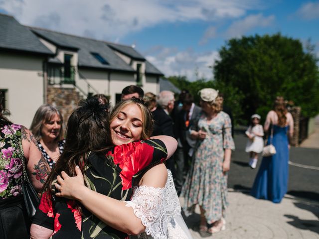 Emily and Kieran's Wedding in Swansea Valley, Powys 63