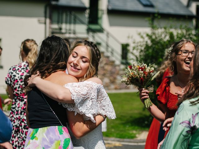 Emily and Kieran's Wedding in Swansea Valley, Powys 64