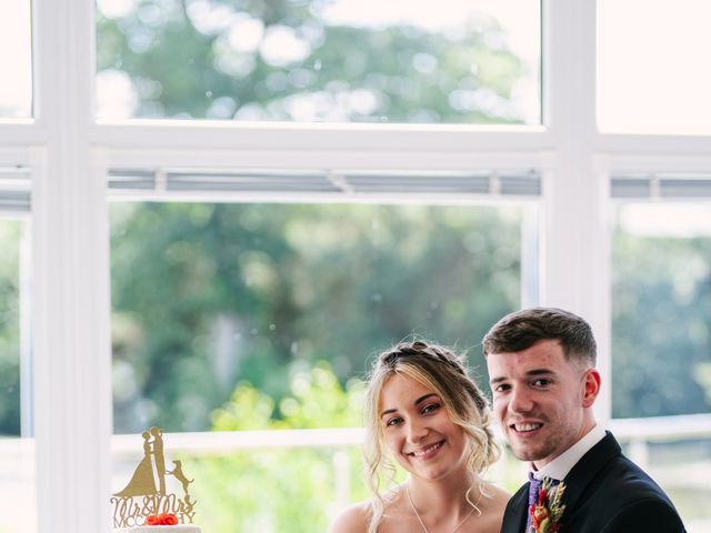 Emily and Kieran's Wedding in Swansea Valley, Powys 65