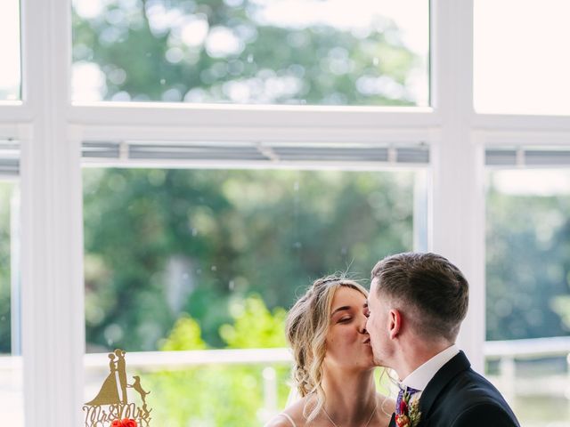 Emily and Kieran's Wedding in Swansea Valley, Powys 66