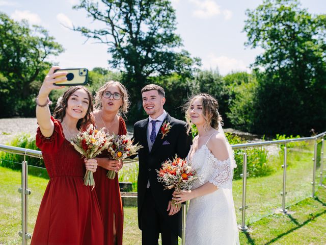 Emily and Kieran's Wedding in Swansea Valley, Powys 69