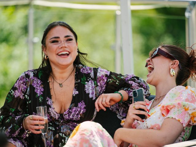 Emily and Kieran's Wedding in Swansea Valley, Powys 77