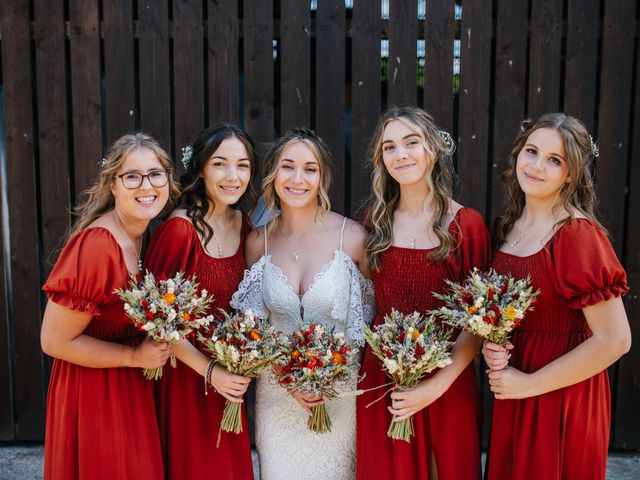 Emily and Kieran's Wedding in Swansea Valley, Powys 78