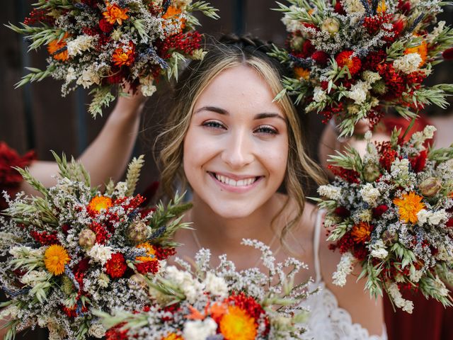Emily and Kieran's Wedding in Swansea Valley, Powys 80