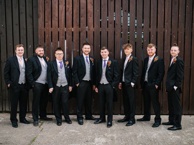 Emily and Kieran's Wedding in Swansea Valley, Powys 81