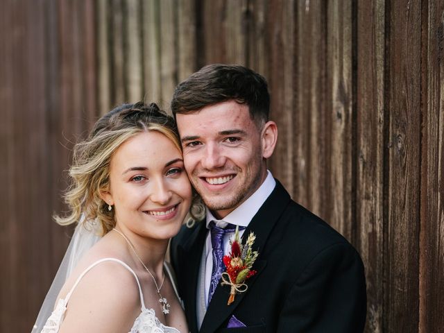 Emily and Kieran's Wedding in Swansea Valley, Powys 83