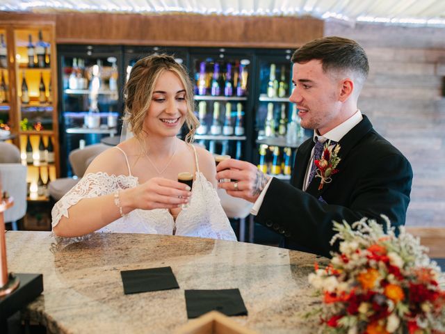 Emily and Kieran's Wedding in Swansea Valley, Powys 91