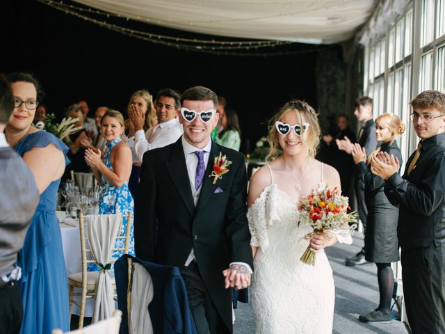 Emily and Kieran's Wedding in Swansea Valley, Powys 95