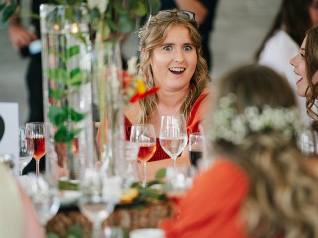 Emily and Kieran's Wedding in Swansea Valley, Powys 97