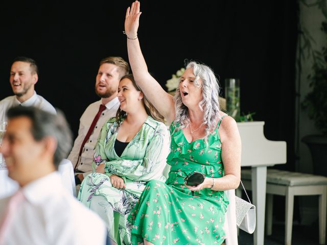 Emily and Kieran's Wedding in Swansea Valley, Powys 99