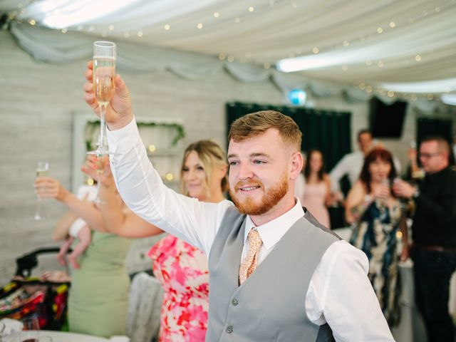 Emily and Kieran's Wedding in Swansea Valley, Powys 105